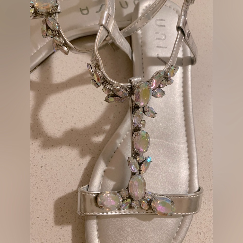Unisa Jewelled Sandal Aroura Borealis
